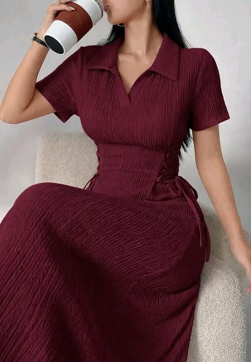 Coller bodycon dress - Image 2