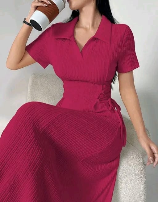 Coller bodycon dress - Image 5