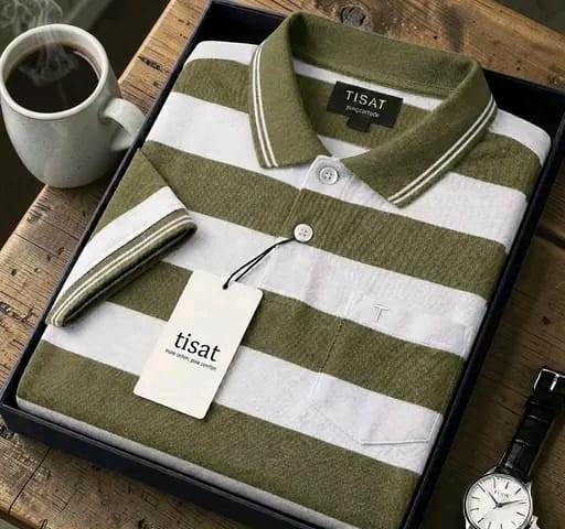 Ccotton Blend half sleeves solid polo tshirt - Image 3