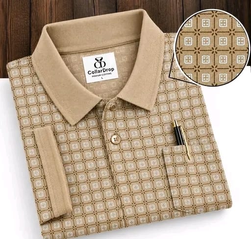 Polo tshirt with collar | half sleeves - Image 1