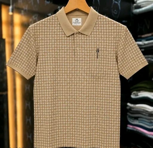 Polo tshirt with collar | half sleeves - Image 2