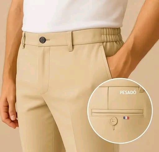 Men's smart flexi formal trousers. - Image 1