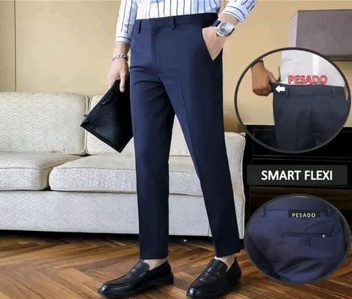 Men's smart flexi formal trousers. - Image 4