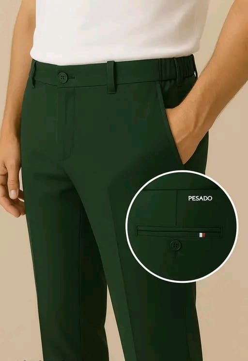 Men's smart flexi formal trousers. - Image 5
