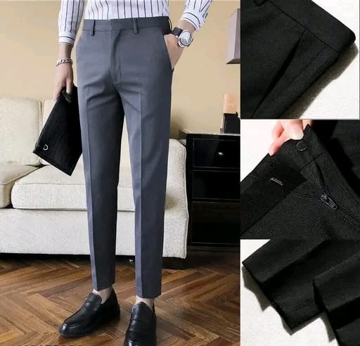 Men's smart flexi formal trousers. - Image 8