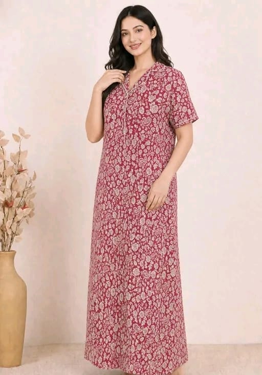 Cotton nighty women - Image 1