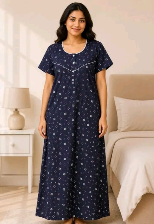 Cotton nighty women - Image 7