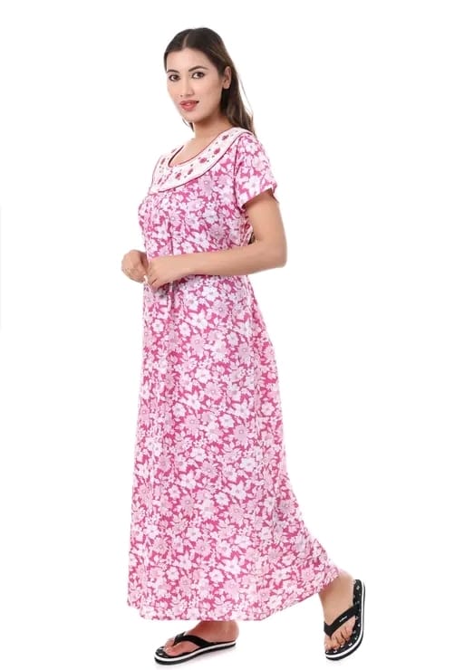 Cotton nighty women - Image 2
