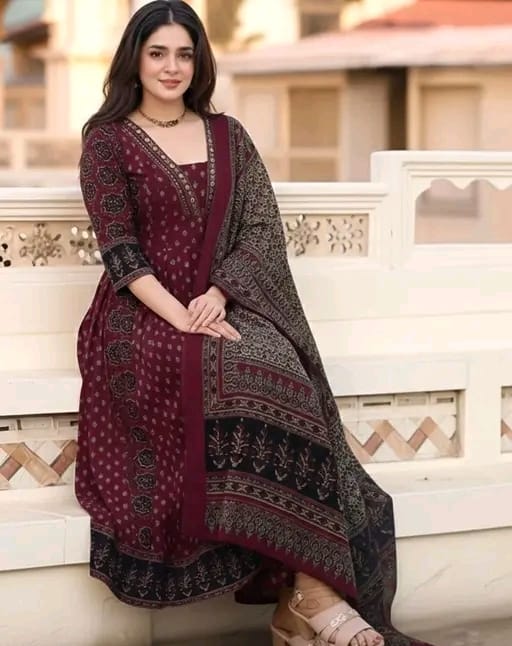 Anarkali plazo set - Image 1