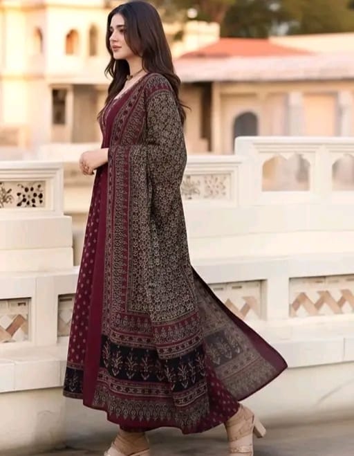 Anarkali plazo set - Image 4