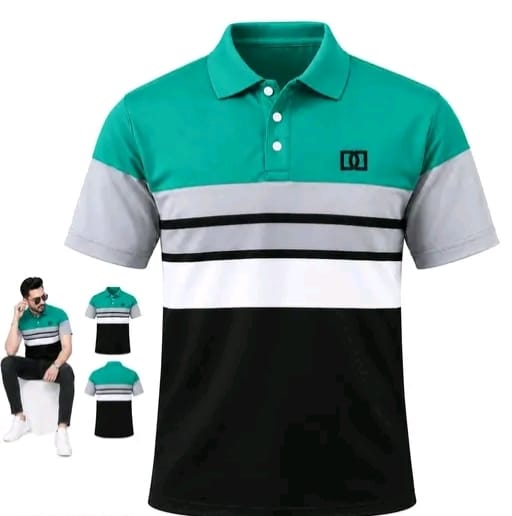 Men's t-shirt polo half sleeves - Image 5