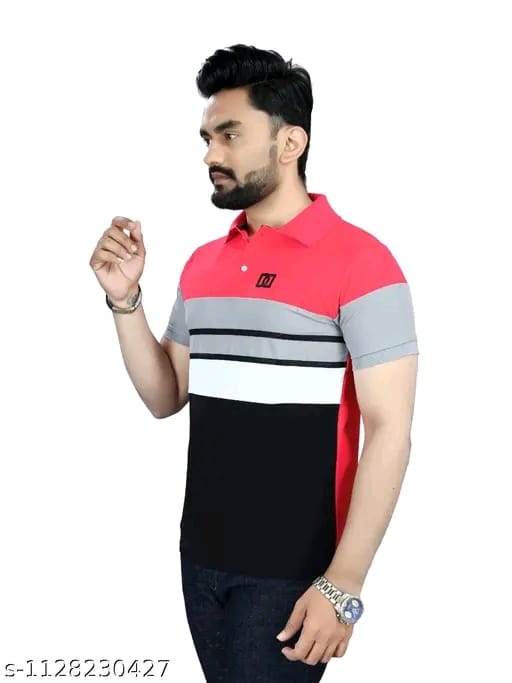 Men's t-shirt polo half sleeves - Image 8