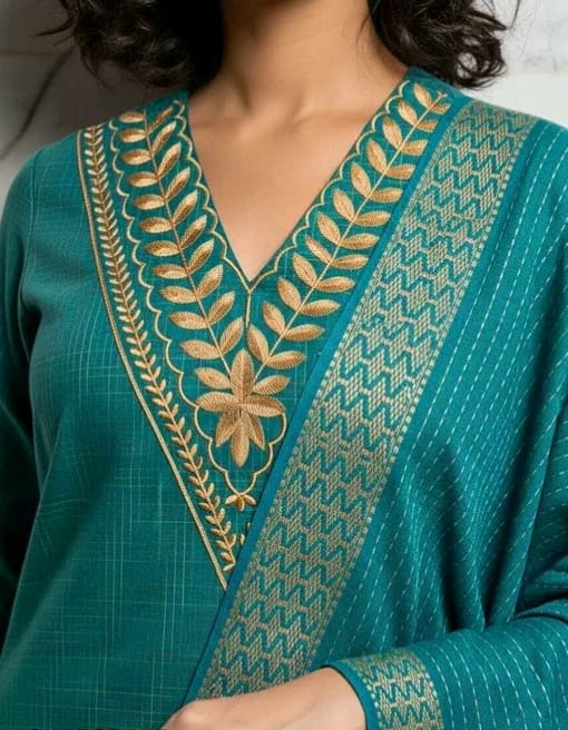 Kurti set with pants - Image 4