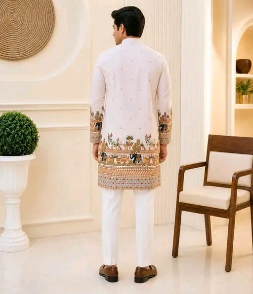 Men's printed kurti - Image 2