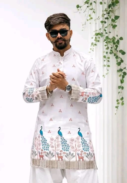 Printed kurta for men - Image 1