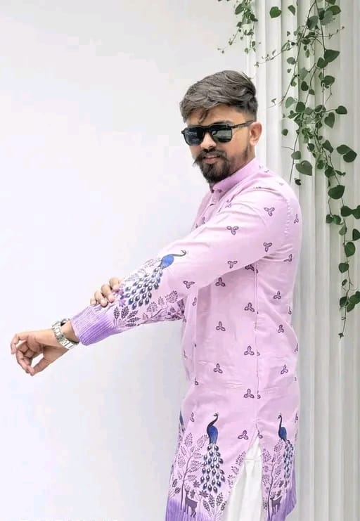 Printed kurta for men - Image 11