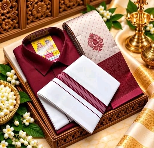 Saree & shirt combo - Image 13