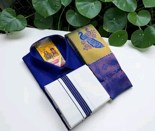 Saree & shirt combo - Image 18