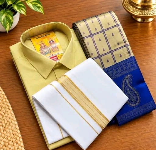 Saree & shirt combo - Image 7