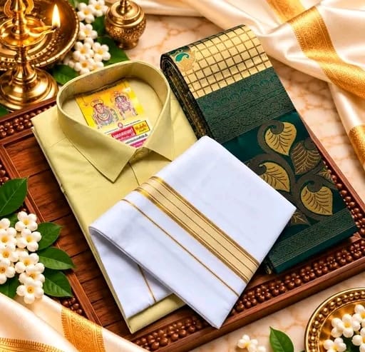 Saree & shirt combo - Image 9
