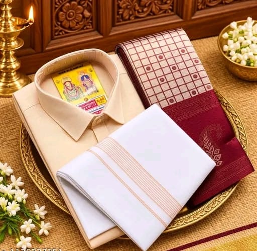 Saree & shirt combo - Image 12