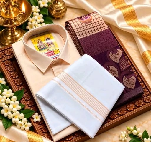 Saree & shirt combo - Image 17