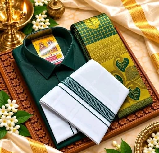 Saree & shirt combo - Image 24