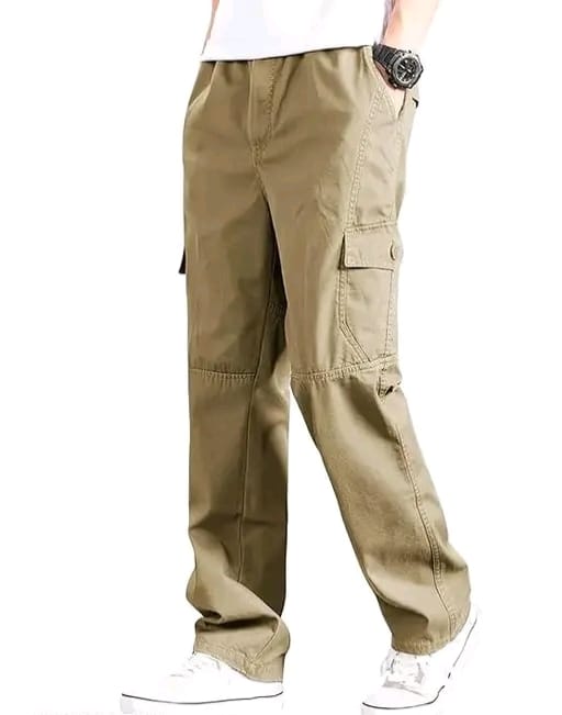 Cargo pure cotton pants - Image 6