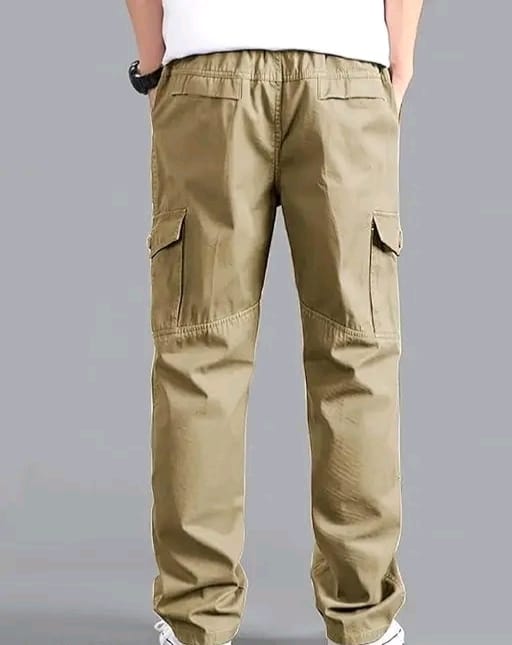 Cargo pure cotton pants - Image 7