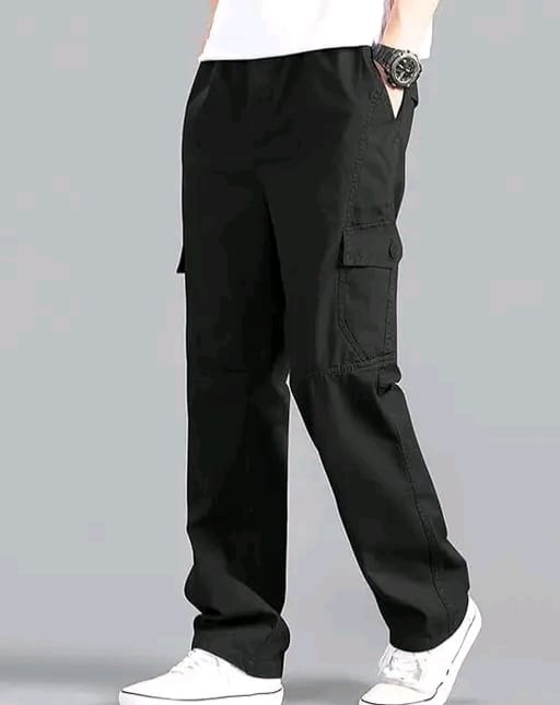 Cargo pure cotton pants - Image 9