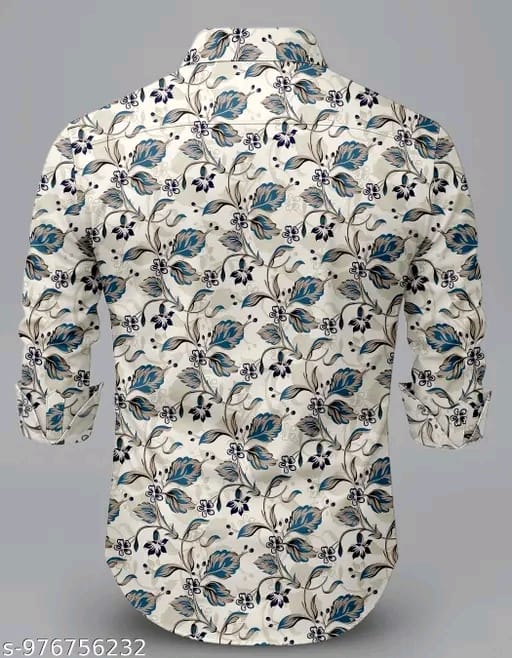 Button stylish premium printed shirt for men - Image 3