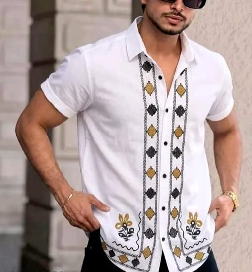 Embroidered casual shirts - Image 3