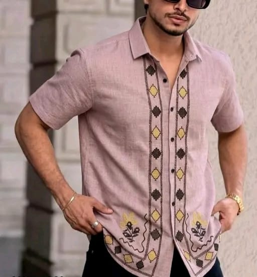 Embroidered casual shirts - Image 7