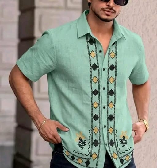Embroidered casual shirts - Image 9