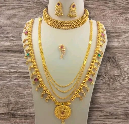 Maharashtrian jwellery set - Image 1