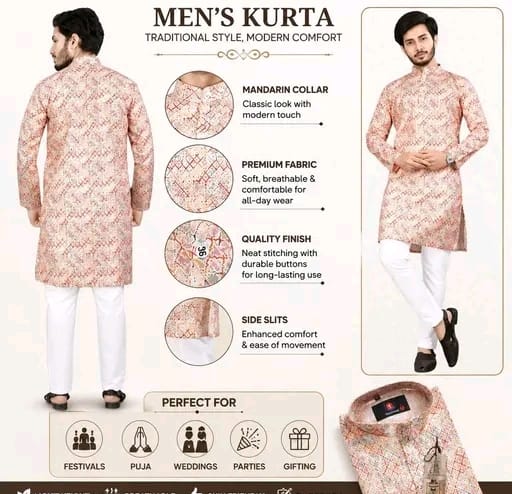 Men's kurta - Image 2