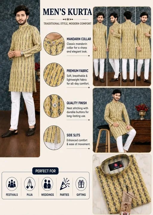 Men's kurta - Image 4