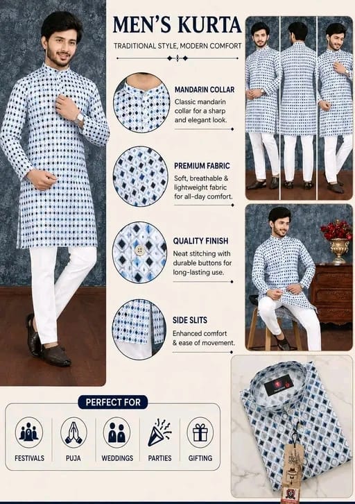 Men's kurta - Image 7
