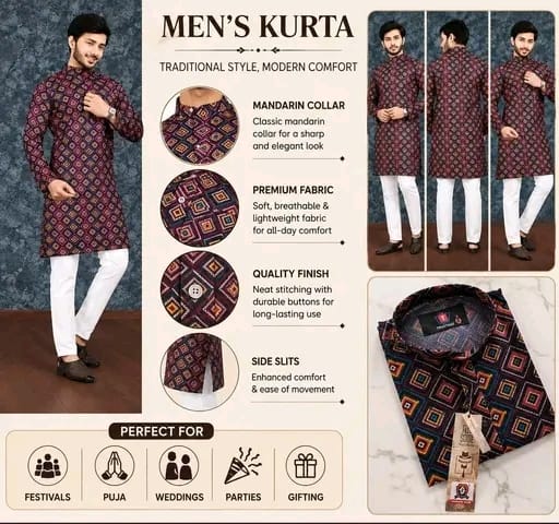 Men's kurta - Image 9