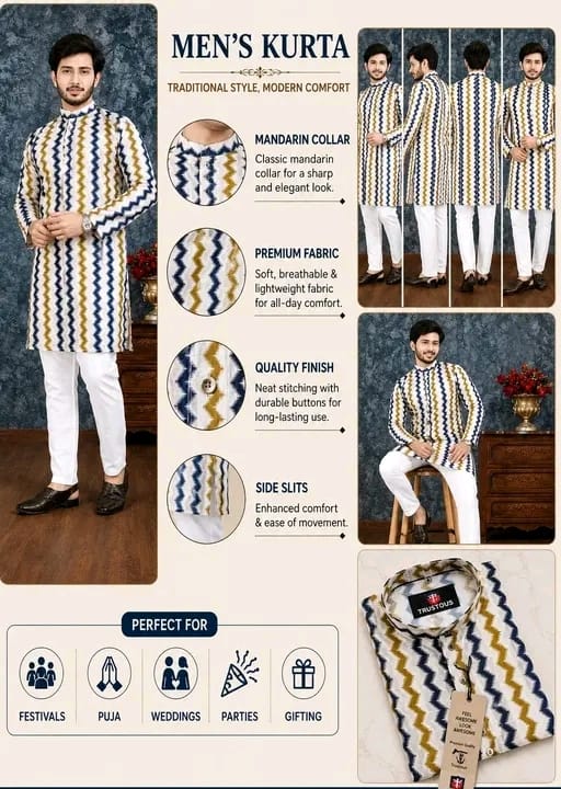 Men's kurta - Image 12