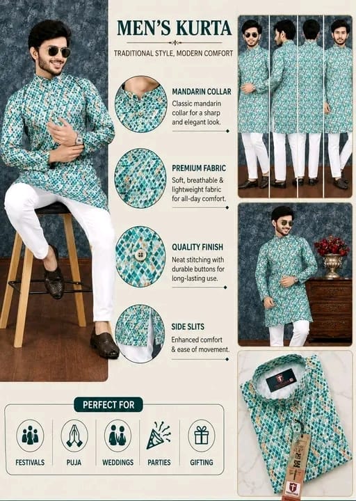 Men's kurta - Image 13